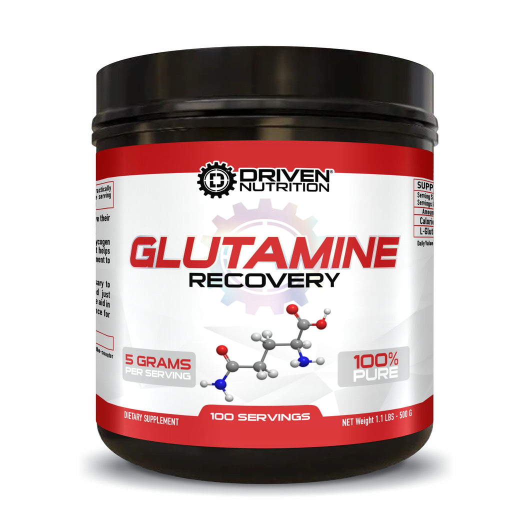 Driven® Glutamine™ - 100% Vegan Plant Based (100 Servings)