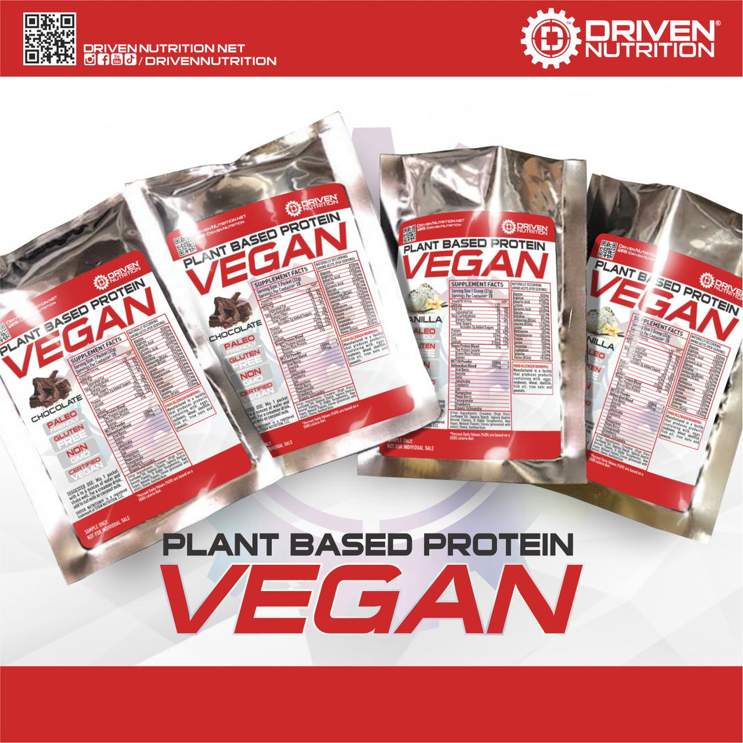 Driven Nutrition's Protein Samples