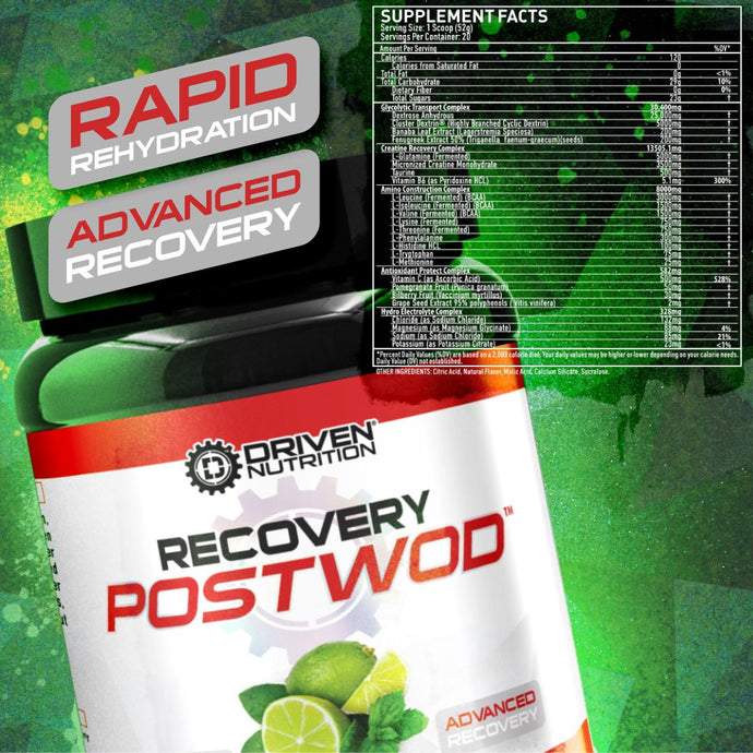 Elevate Your CrossFit Recovery Game with PostWOD by Driven Nutrition