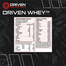 Load image into Gallery viewer, 2LB DRIVEN WHEY™ Whey Protein
