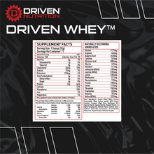 Load image into Gallery viewer, 5LB DRIVEN WHEY™ Whey Protein
